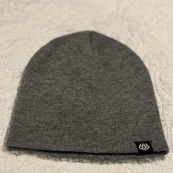 686 standard roll up beanie gray one size - Picture 1 of 5